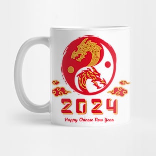 2024 Year of the Dragon, Hello 2024, New Years Eve Shirts, Chinese New Year 2024, Christmas Gifts 2023 Mug